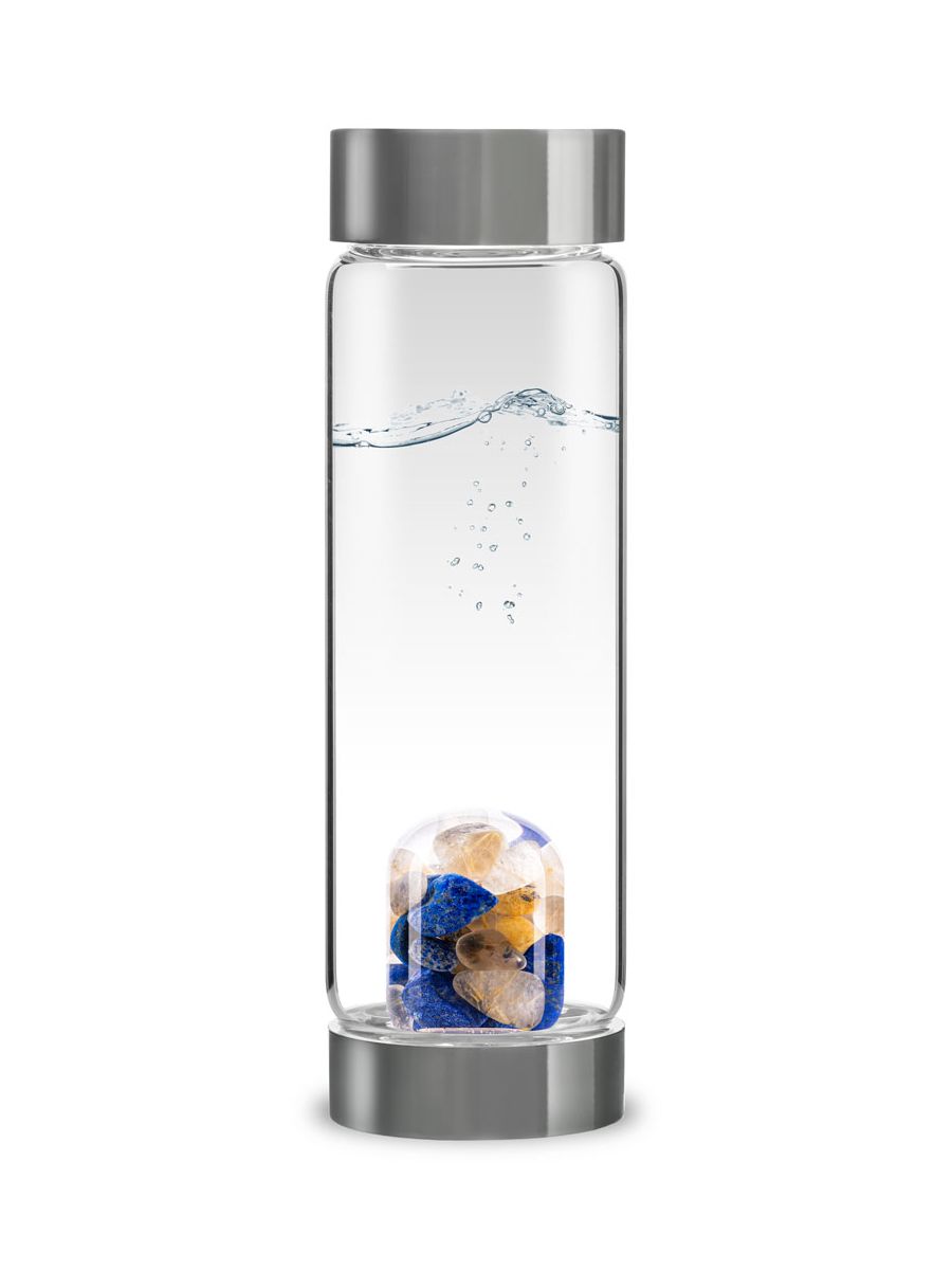 VIA Inspiration Gem Water Bottle Glass 16.9 fl.oz.