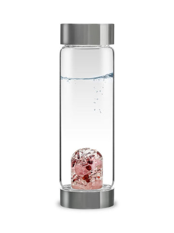 VIA Love Gem Water Bottle Glass 16.9 fl.oz.