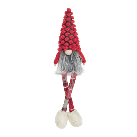 Christmas Gnome Dangle Leg Red Dot