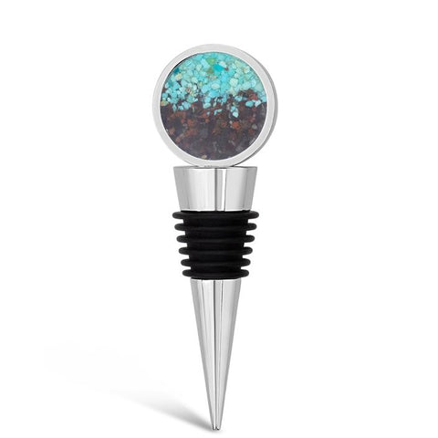 Wine Stoppers Turquoise Gradient