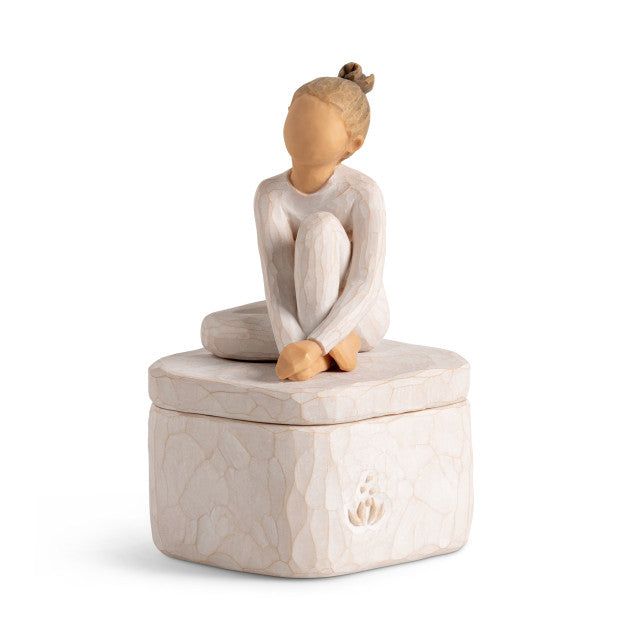 The Dancer's Keepsake Box Willow Tree Figurine