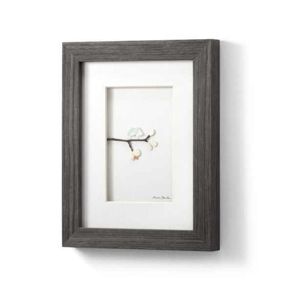 Love Birds Wall Art - Gray