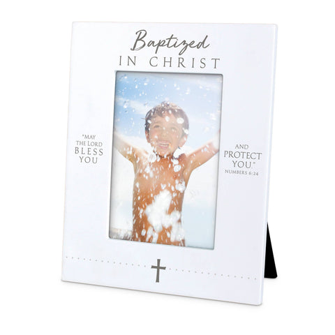 Baptized In Christ Picture Frame 4x6
