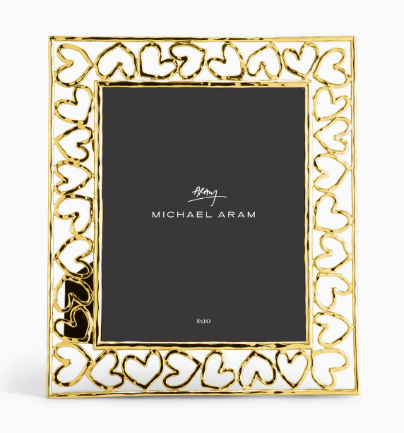 Heart Frame 8x10 Gold