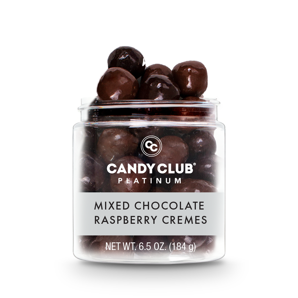 Mixed Chocolate Raspberry Cremes Platinum Collection 6.5oz