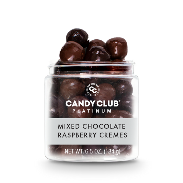Mixed Chocolate Raspberry Cremes Platinum Collection 6.5oz