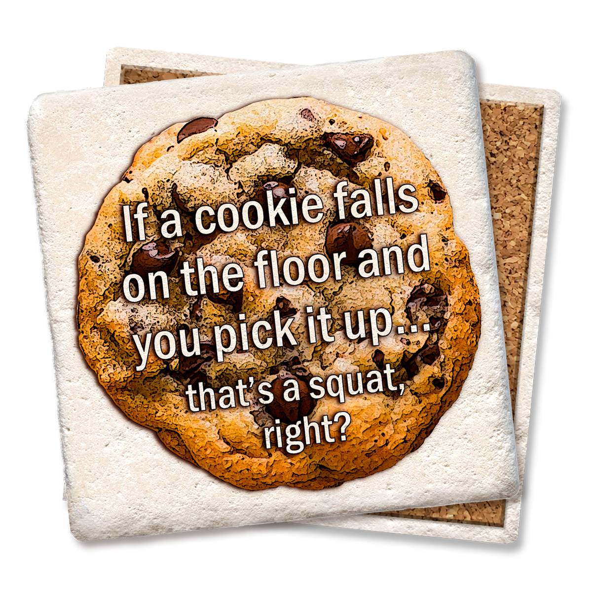 If a cookie falls on the floor coaster