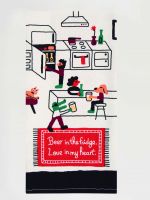 Beer In The Fridge Tea Towel