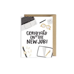 New Job Congratulations Greeting Card
