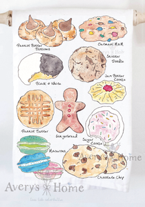 Favorite Cookies Kitchen Tea Towel