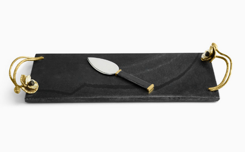Anemone Cheese Board w/ Knife Small