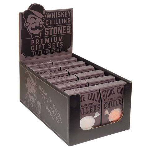Stone Cold Chillers - 12 pack asst. Whiskey Stones