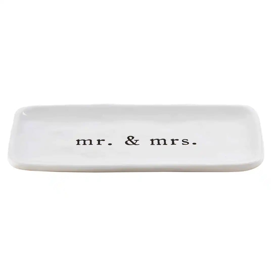 Mr. and Mrs, Ring Dish