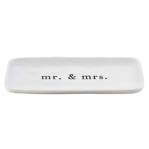Mr. and Mrs, Ring Dish