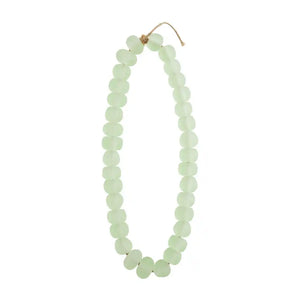 Sea Green Decor Glass Beads
