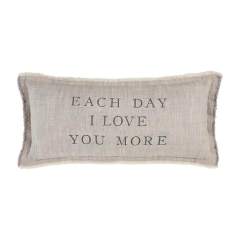 Each Day Love Pillow