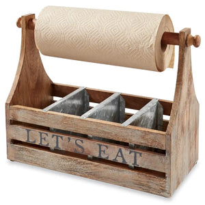 Let's Eat Paper Towel Holder