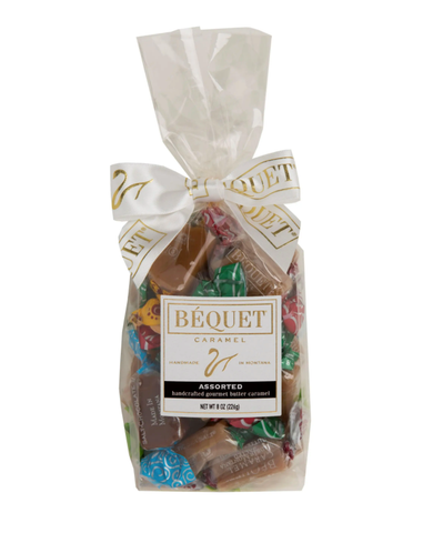 Béquet Gourmet Caramel 8 oz Gift Bag Assorted