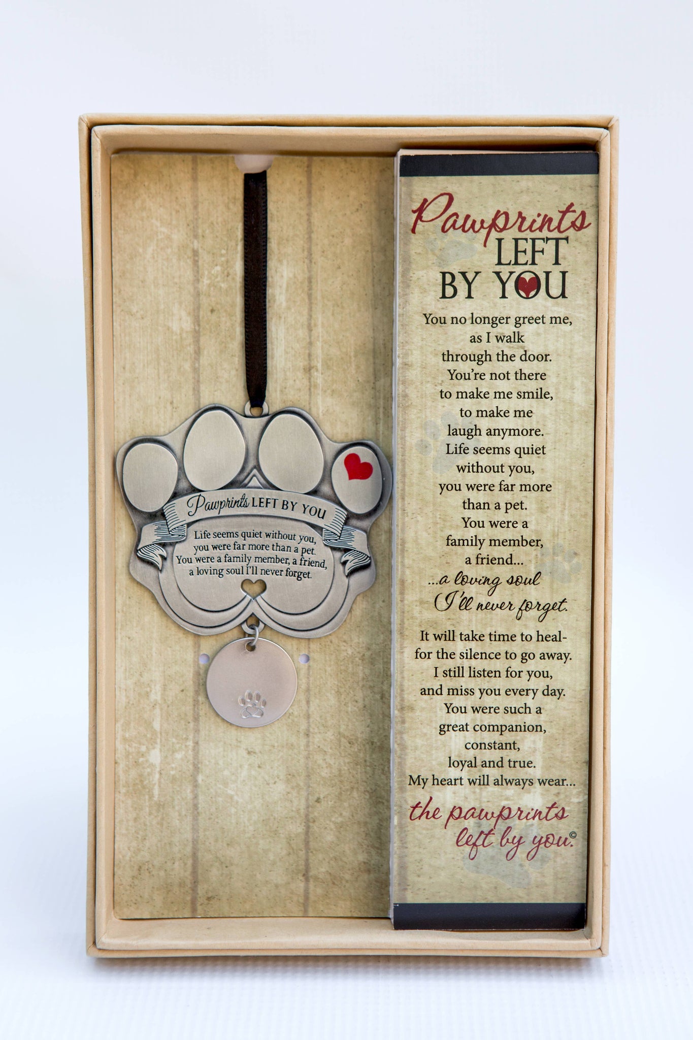 Pawprints Left By You- Pet Tag Memorial Ornament 6091