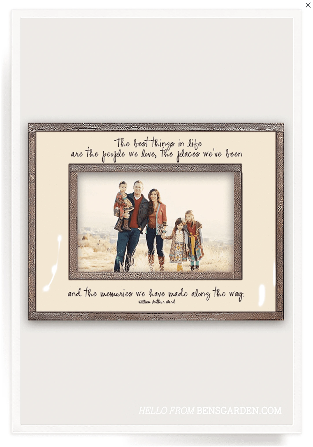 The Best Things In Life 4"x 6"H Photo Frame