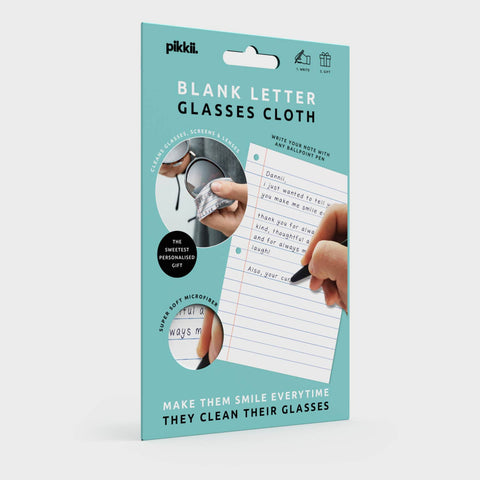 Personalized Letter Glasses Cloth | DIY Craft Gift