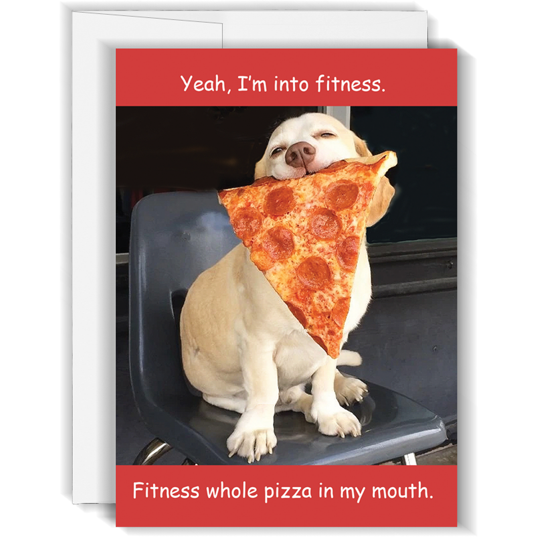 Fitness - Funny Birthday Card