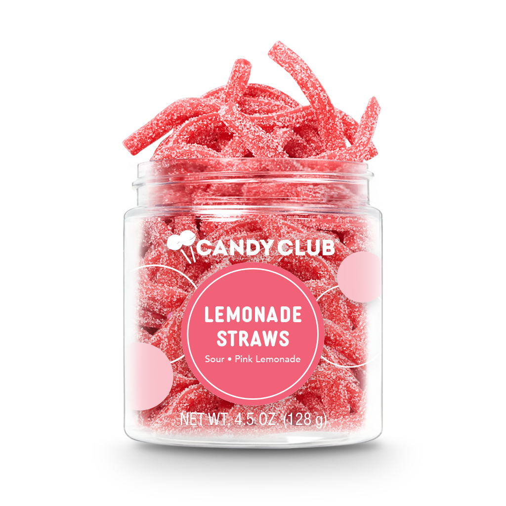 Pink Lemonade Straws 4.5oz