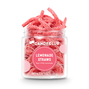 Pink Lemonade Straws 4.5oz
