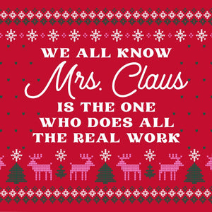Holiday Cocktail Napkins 20ct |Mrs. Claus