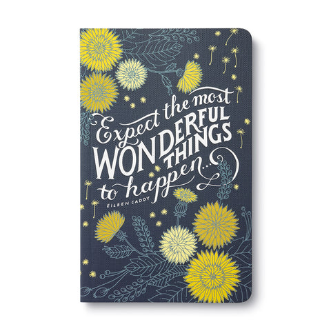 Expect the Most Wonderful Things Journal