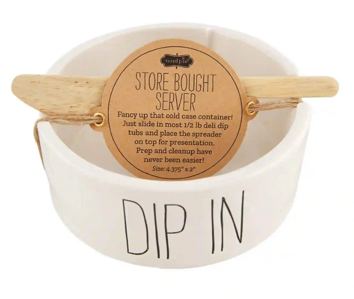 Store Bought Dip In Container Dish