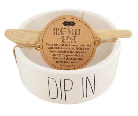 Store Bought Dip In Container Dish