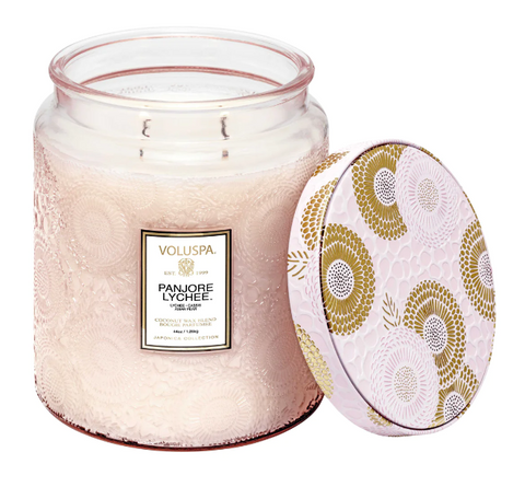Panjore Lychee Luxe Candle