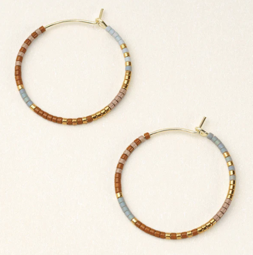 Chromacolor Miyuki Small Hoops