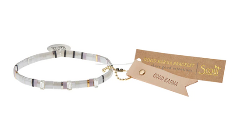 Good Karma Miyuki Charm Bracelet