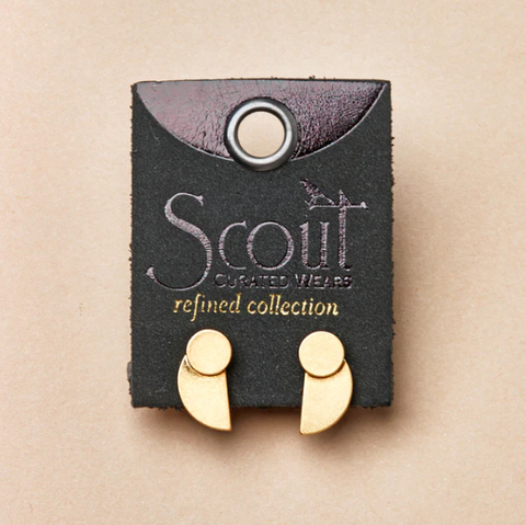 Refined Earring Collection - Eclipse Stud