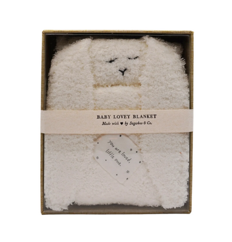Bunny Baby Lovey Blanket