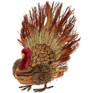 Lance Thanksgiving Large Twig Feather Turkey