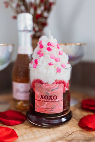 XOXO Dessert Candle