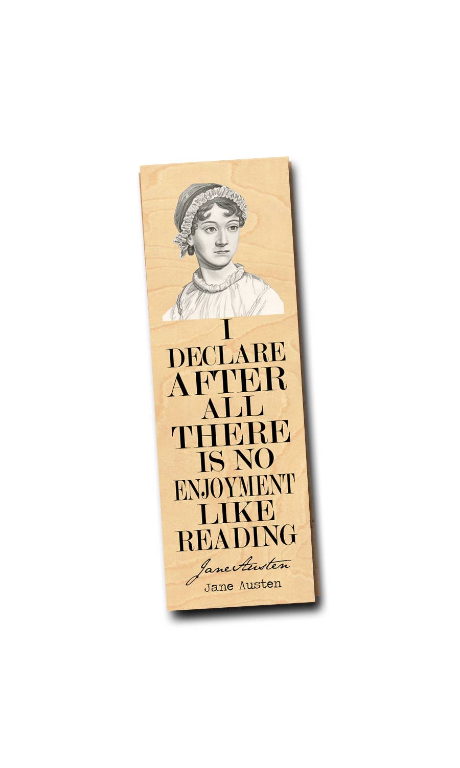 Jane Austen Literary Bookmark