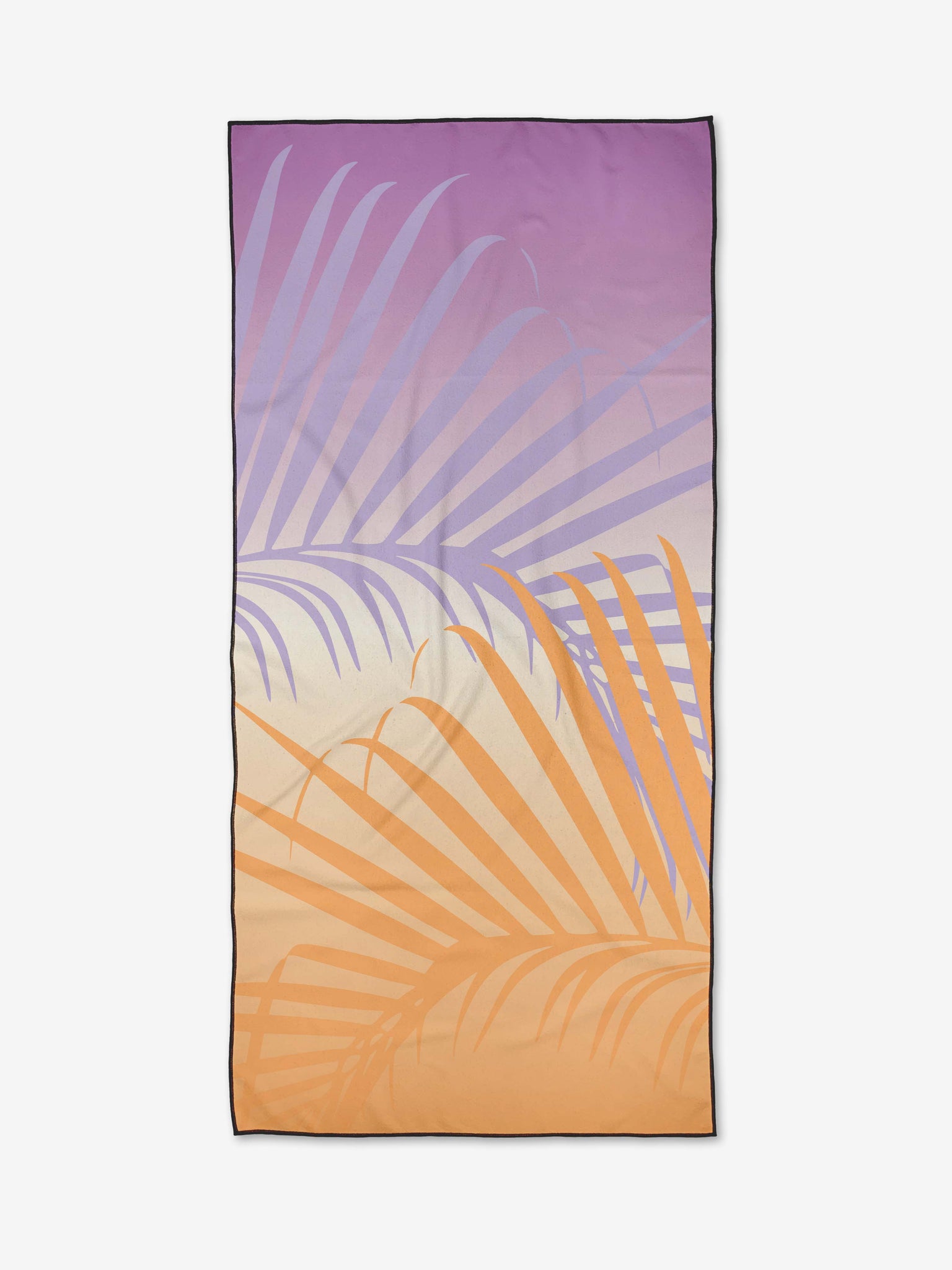 Sunset Palm Beach Towel